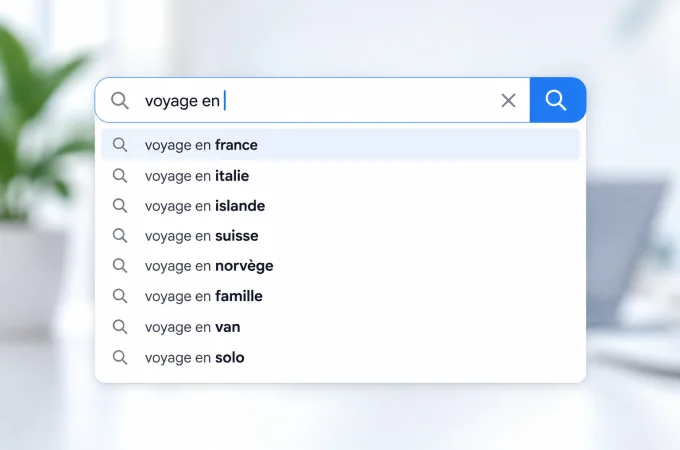 Tutoriel : suggestions d'un moteur de recherche