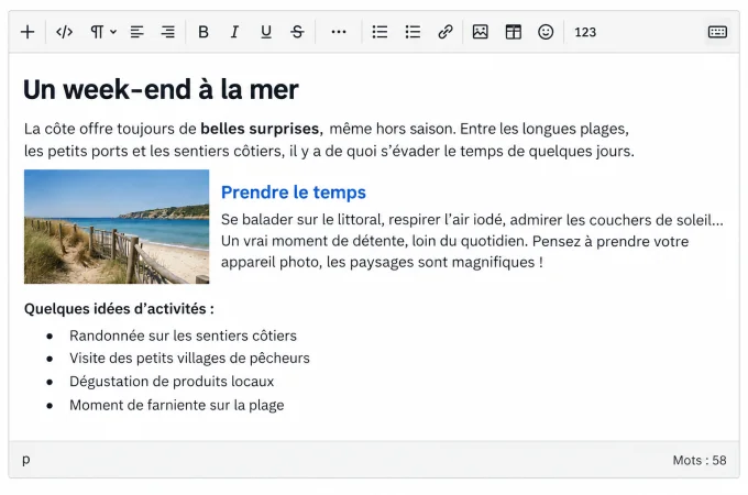 Tutoriel Redactor 10 : intégrer un compteur de mots